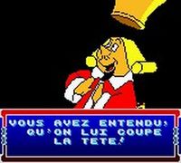 une photo d'Ã©cran de Alice in Wonderland sur Nintendo Game Boy Color